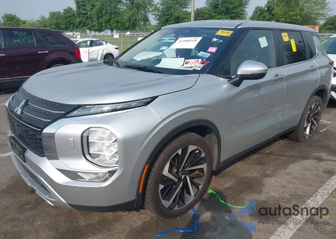 2022 Mitsubishi Outlander Black Edition S-Awc/Se 2.5 S-Awc/Se Launch Edition S-Awc from USA, damaged, VIN JA4J4UA86NZ030850